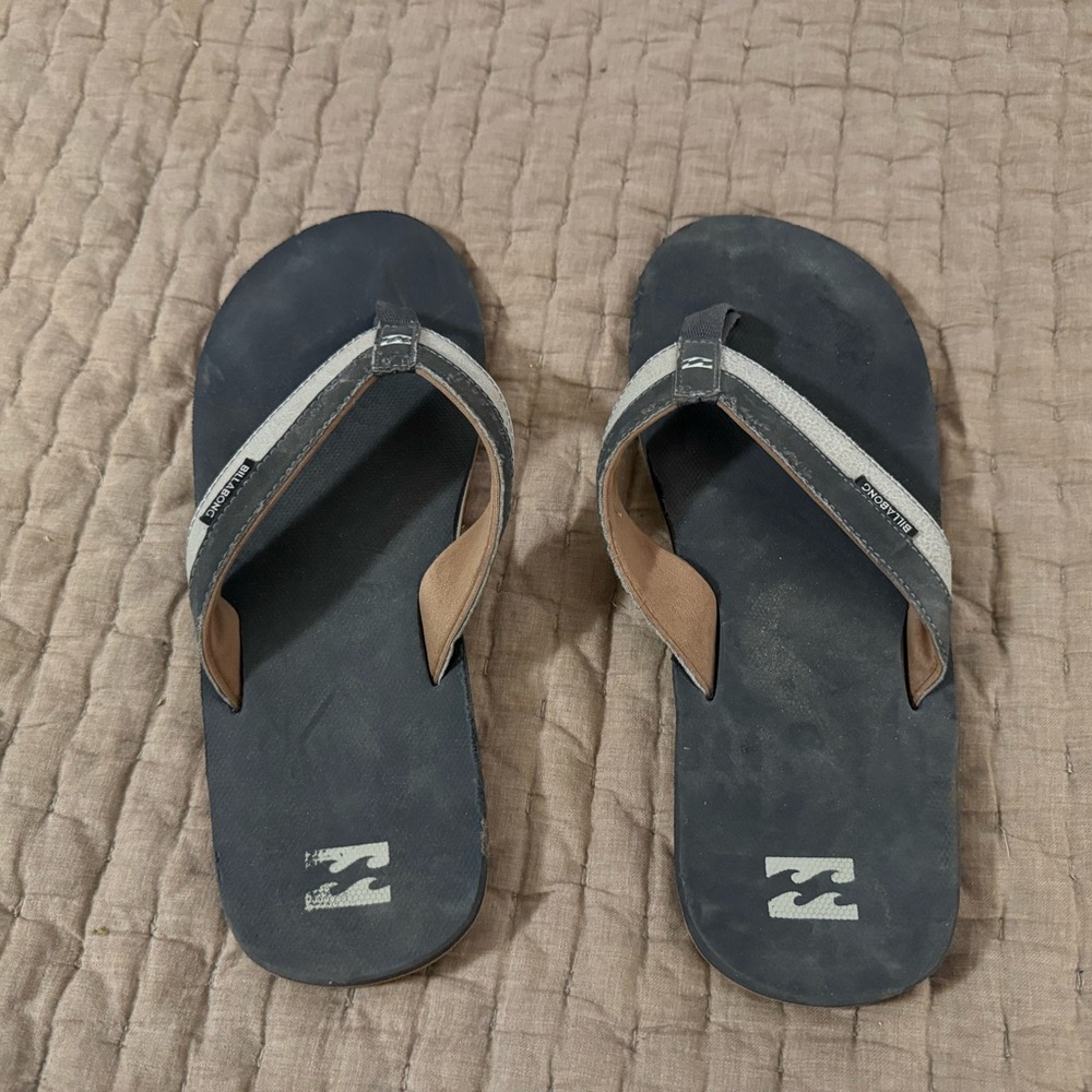 Men’s Billabong Gray Sandals (Size 13)